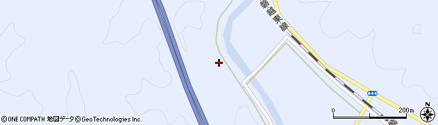 福島県小野町（田村郡）夏井（穴子）周辺の地図