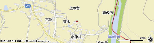 福島県須賀川市岩渕小仲井50周辺の地図