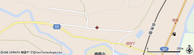 福島県下郷町（南会津郡）栄富（屋敷甲）周辺の地図