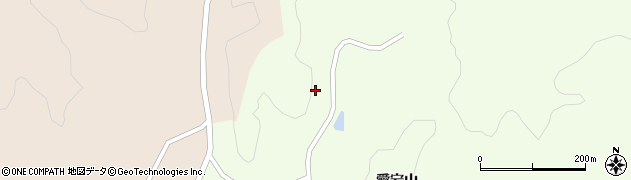 福島県岩瀬郡天栄村下松本観音山周辺の地図