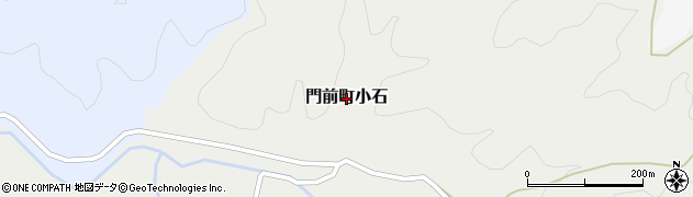 石川県輪島市門前町小石周辺の地図