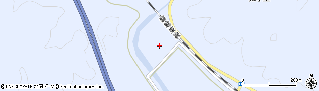 福島県小野町（田村郡）夏井（一貫清水）周辺の地図