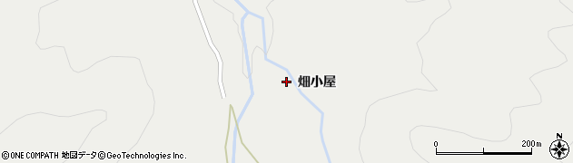 福島県昭和村（大沼郡）大芦（畑小屋）周辺の地図