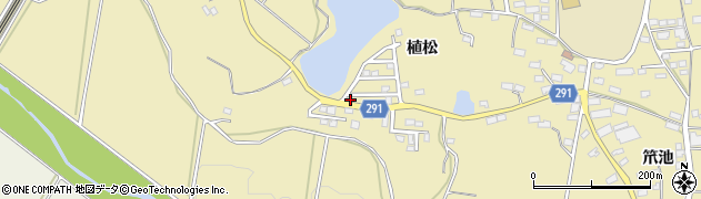 稲田簡易郵便局周辺の地図