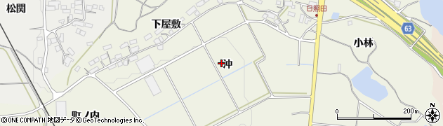 福島県須賀川市日照田（沖）周辺の地図