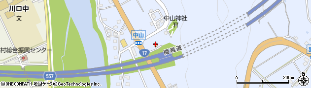 新潟県長岡市川口中山87周辺の地図