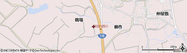 福島県須賀川市前田川（鶴場）周辺の地図