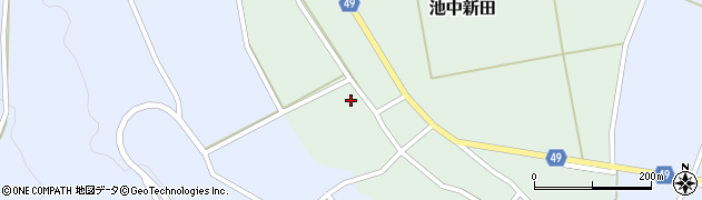 新潟県小千谷市池中新田678周辺の地図