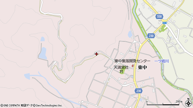 〒946-0113 新潟県魚沼市東中の地図
