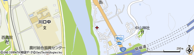 新潟県長岡市川口中山217周辺の地図