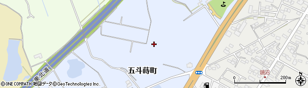 福島県鏡石町（岩瀬郡）五斗蒔町周辺の地図
