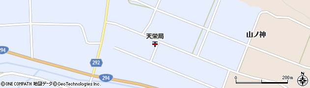 天栄郵便局 ＡＴＭ周辺の地図