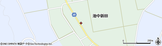新潟県小千谷市池中新田143周辺の地図