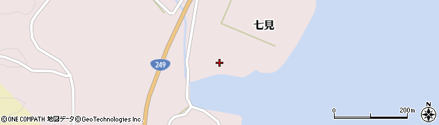 石川県能登町（鳳珠郡）七見（レ）周辺の地図