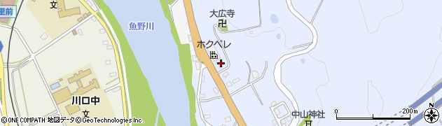 新潟県長岡市川口中山7周辺の地図
