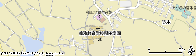 福島県須賀川市岩渕岡谷地周辺の地図