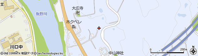 新潟県長岡市川口中山225周辺の地図
