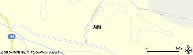 福島県小野町（田村郡）塩庭（夫内）周辺の地図