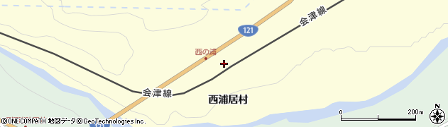 福島県下郷町（南会津郡）弥五島（西浦居村）周辺の地図