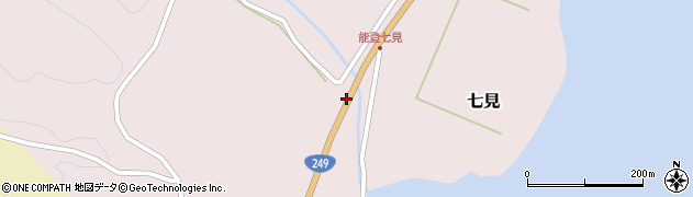 石川県能登町（鳳珠郡）七見（タ）周辺の地図