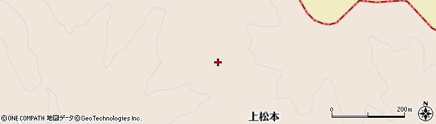 福島県岩瀬郡天栄村上松本西前帰周辺の地図