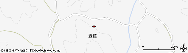 福島県小野町（田村郡）湯沢（登舘）周辺の地図