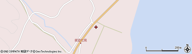 石川県能登町（鳳珠郡）七見（ノ）周辺の地図