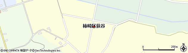 新潟県上越市柿崎区荻谷周辺の地図