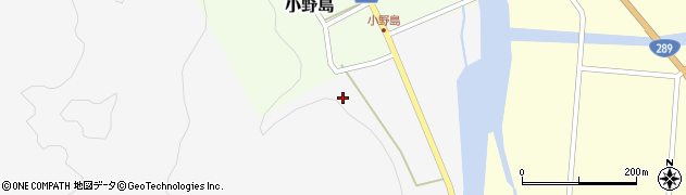 福島県南会津町（南会津郡）小野島（外屋敷）周辺の地図