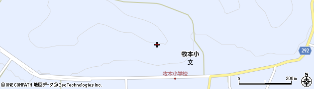 福島県岩瀬郡天栄村牧之内愛宕山周辺の地図
