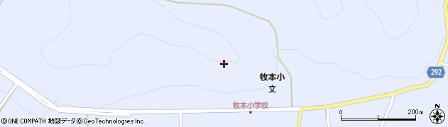 福島県天栄村（岩瀬郡）牧之内（愛宕山）周辺の地図