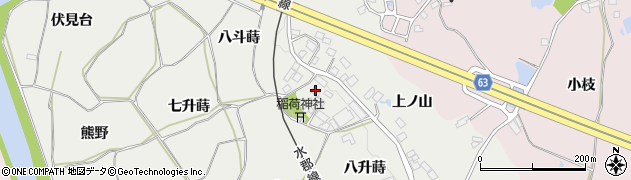福島県須賀川市市野関（前田）周辺の地図