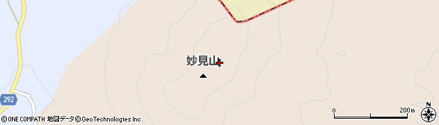 福島県岩瀬郡天栄村上松本妙見山周辺の地図