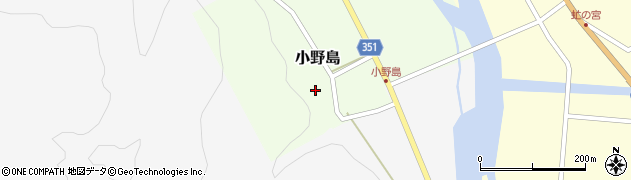 福島県南会津町（南会津郡）小野島（石原）周辺の地図