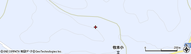 福島県岩瀬郡天栄村牧之内日向周辺の地図