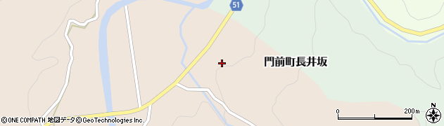 石川県輪島市門前町定広ロ周辺の地図