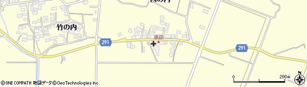 福島県須賀川市泉田西の内104周辺の地図