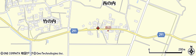 福島県須賀川市泉田西の内63周辺の地図