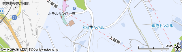 新潟県長岡市川口中山2552周辺の地図