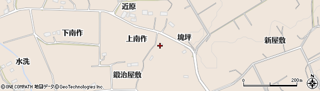 福島県須賀川市雨田（上南作）周辺の地図