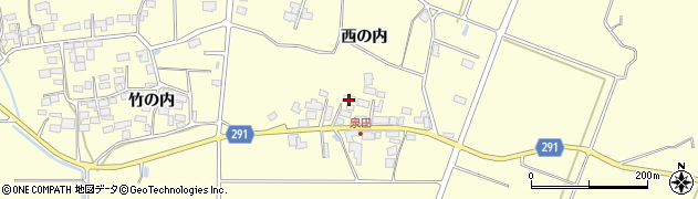 福島県須賀川市泉田西の内101周辺の地図