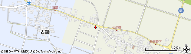 福島県須賀川市矢田野西町250周辺の地図