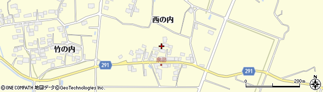 福島県須賀川市泉田西の内136周辺の地図
