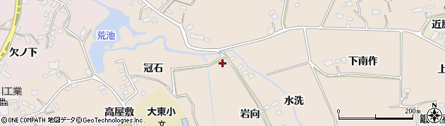 福島県須賀川市雨田岩向28周辺の地図