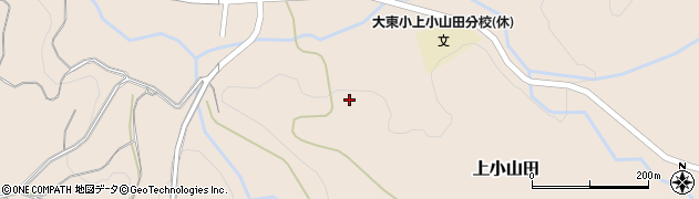 福島県須賀川市上小山田（中川）周辺の地図