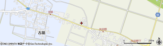 福島県須賀川市矢田野西町201周辺の地図