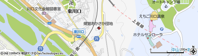 新潟県長岡市東川口258周辺の地図