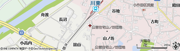 福島県須賀川市小作田西舘88周辺の地図
