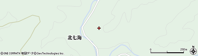 石川県穴水町（鳳珠郡）北七海（ヘ）周辺の地図