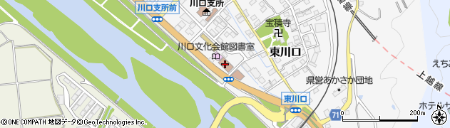 川口公民館周辺の地図
